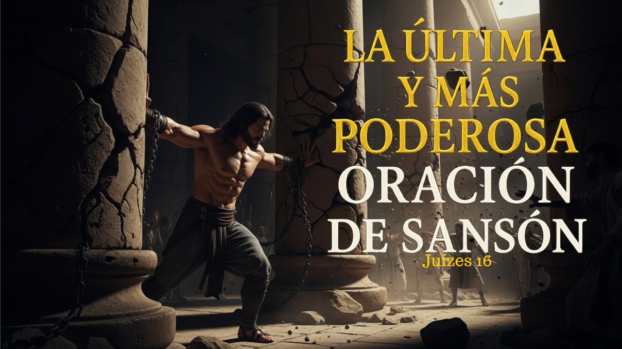 DAME FUERZA, SEÑOR – La Última Oración de Sansón | Estilo Hebreo Antiguo