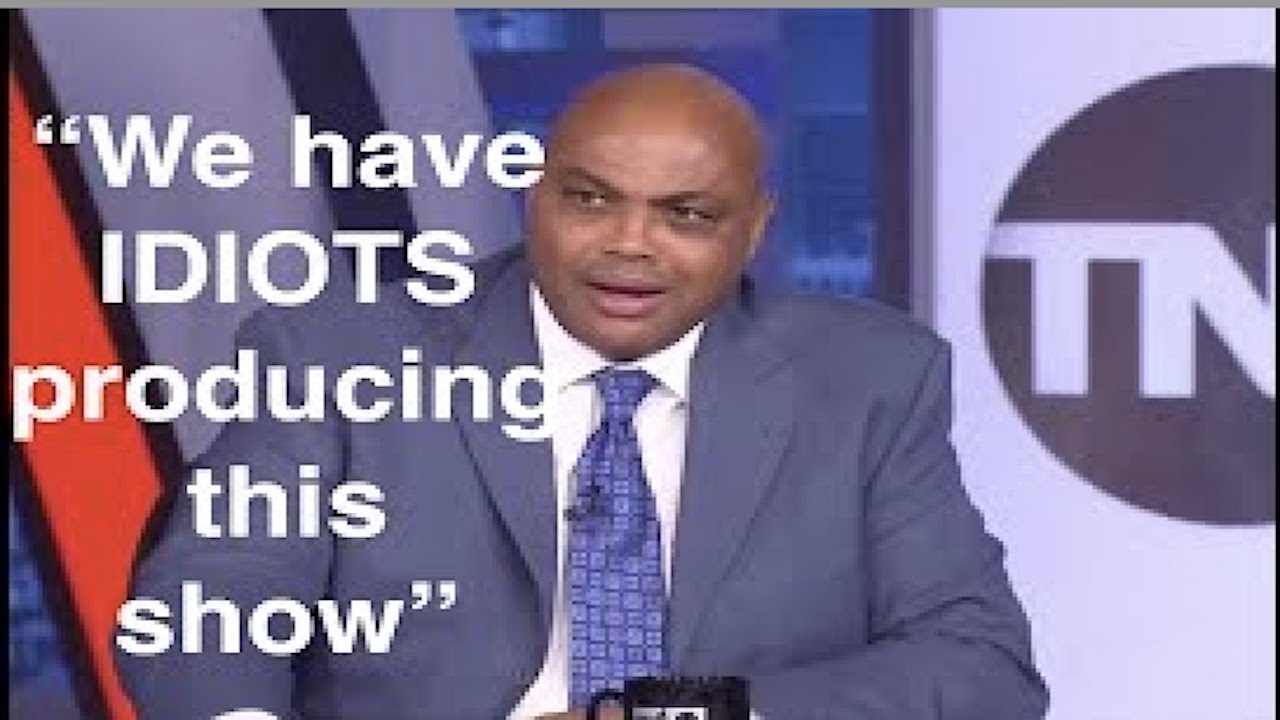Charles Barkley Roasting His Producers For Four Minutes Straight... #CharlesBarkley #InsideTheNBA