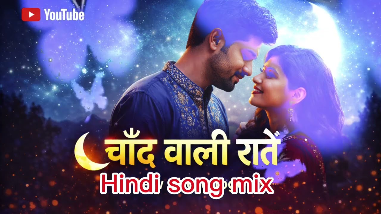 🌙 चाँद वाली रातें 🌙 | hindi song mix 