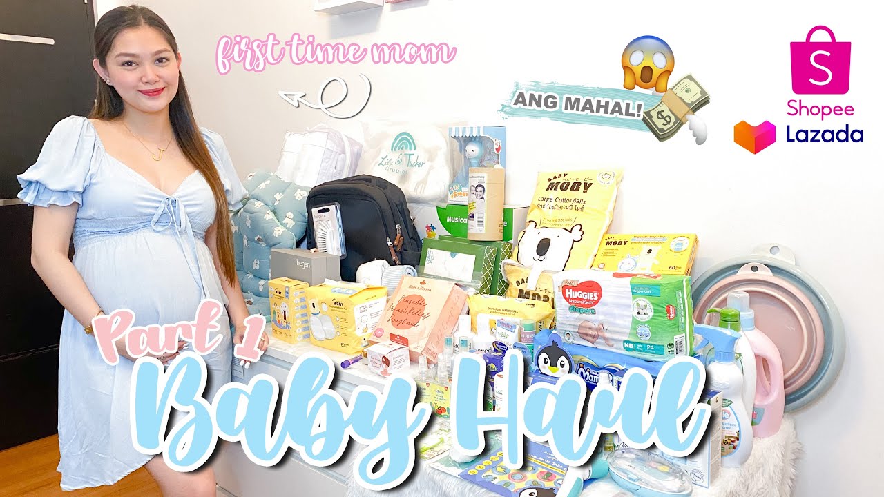 Newborn Baby Essential Haul ♡ | Part1 | Philippines