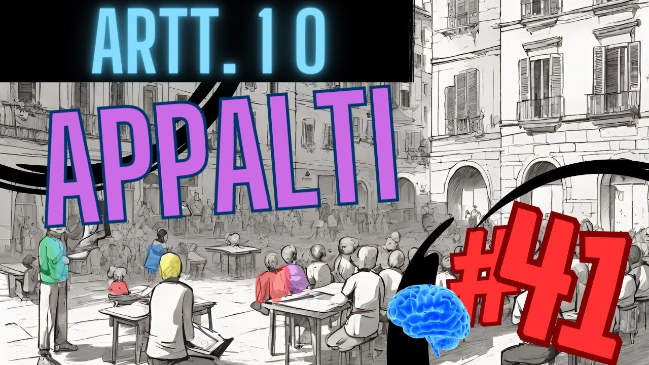 TI PREPARO AL CONCORSO PUBBLICO:  NUOVO CODICE APPALTI: LE CAUSE DI ESCLUSIONE  | LEZIONE 41