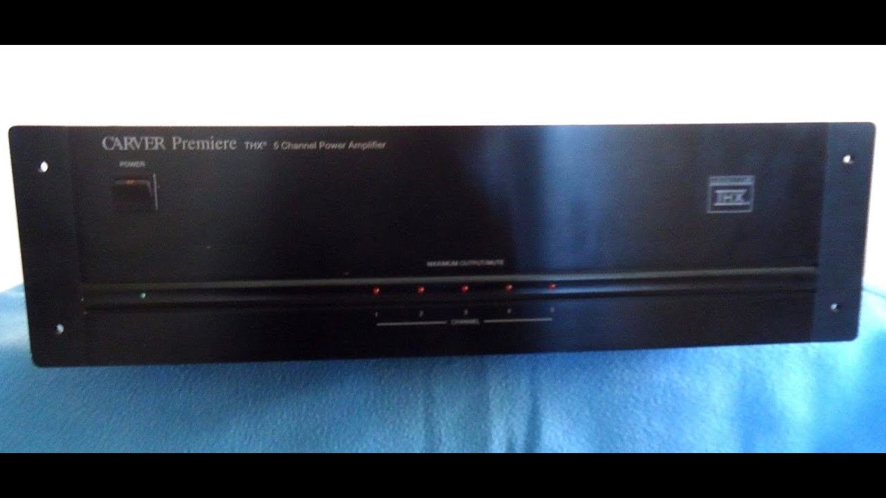 Carver AV-705X premiere 5 Channel Home Theater Power Amplifier