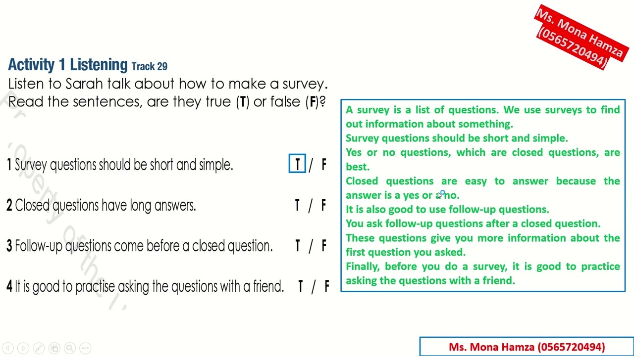 Access Book   Grade 8   Unit 7   Lesson 8 with listening text