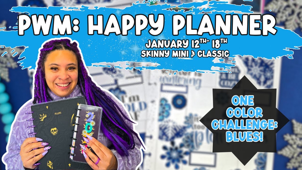 Планируйте вместе со мной | Happy Planner | Классические и узкие мини-развороты!💙