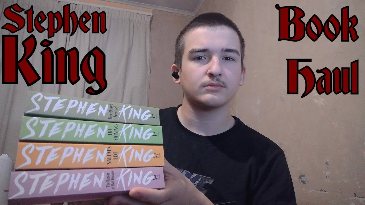 ASMR | Stephen King Book Haul