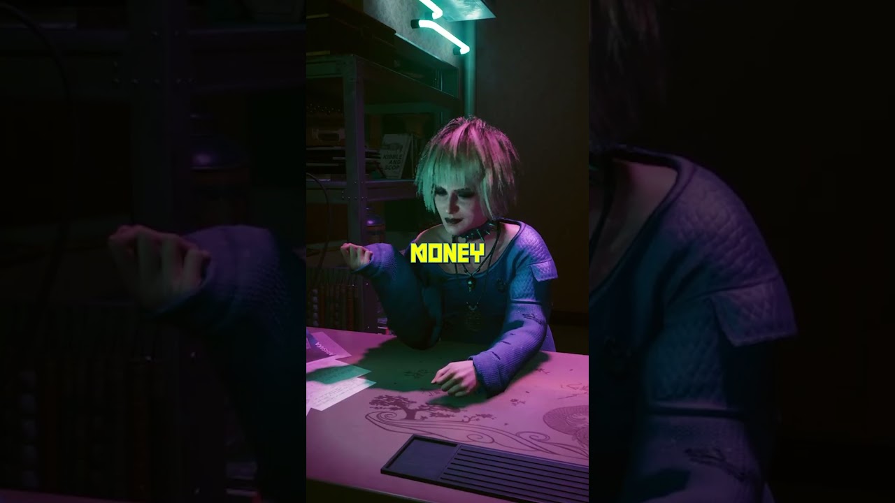 🤑 Что, если заплатить Вику сразу в Cyberpunk 2077? #cyberpunk2077 #cyberpunk