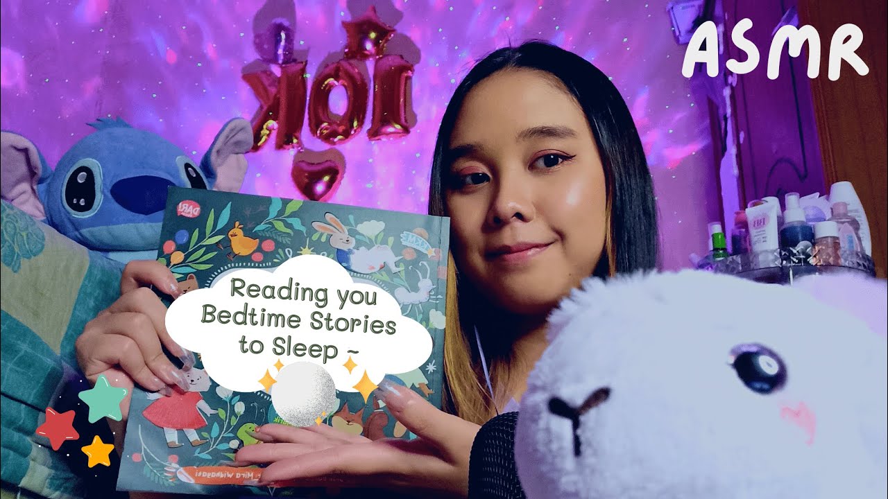ASMR Reading You Bedtime Stories for Sleep  ♡ 🌙 😴 ASMR Indonesia