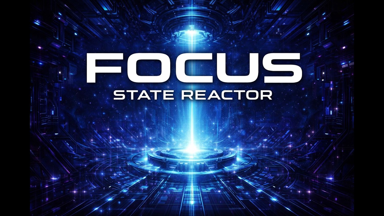 Focus State Reactor – Isochronic Techno  3 Hour Focus Mix