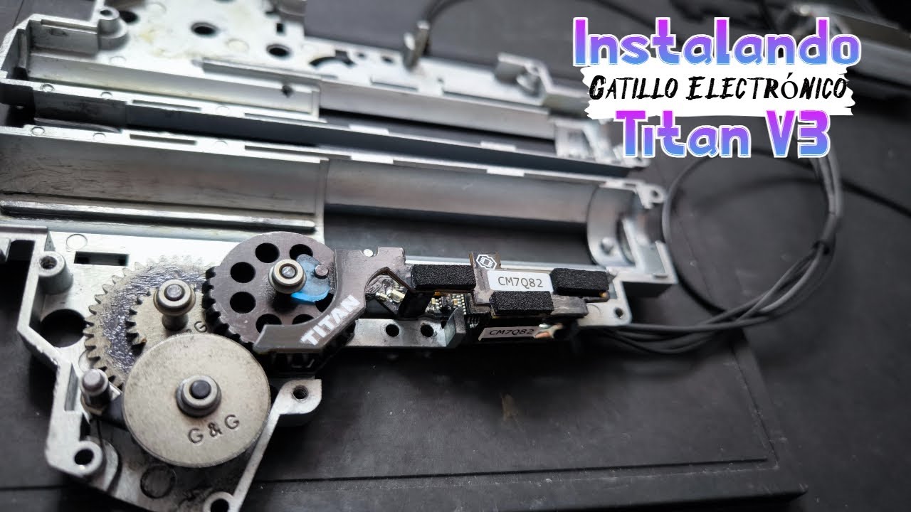 Instalando Gatillo Electrónico Titan V3 -  Ak 47 Spetsnaz - #airsofters #airsoft #gate
