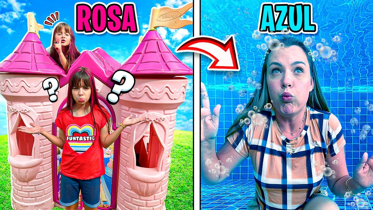 Esconde Esconde EXTREMO de CORES ! | Jéssica Godar e Laurinha e Helena e Gabriel