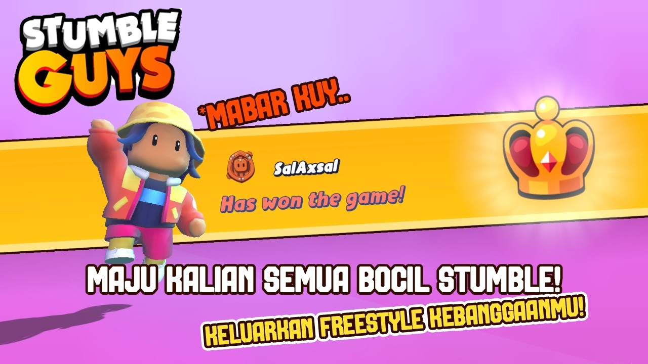MENGASAH SKILL LAGI KITA! SINI CIL MASUK! Stumble Guys