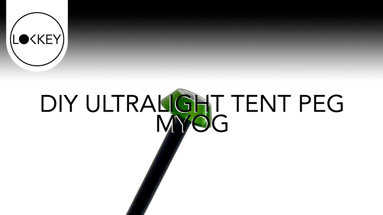 MYOG Ultralight Tent Stake DIY