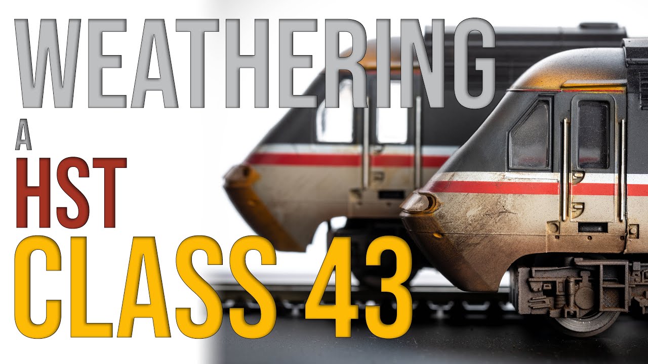 Weathering Model Railway | Hornby Class 43 HST Swallow Livery