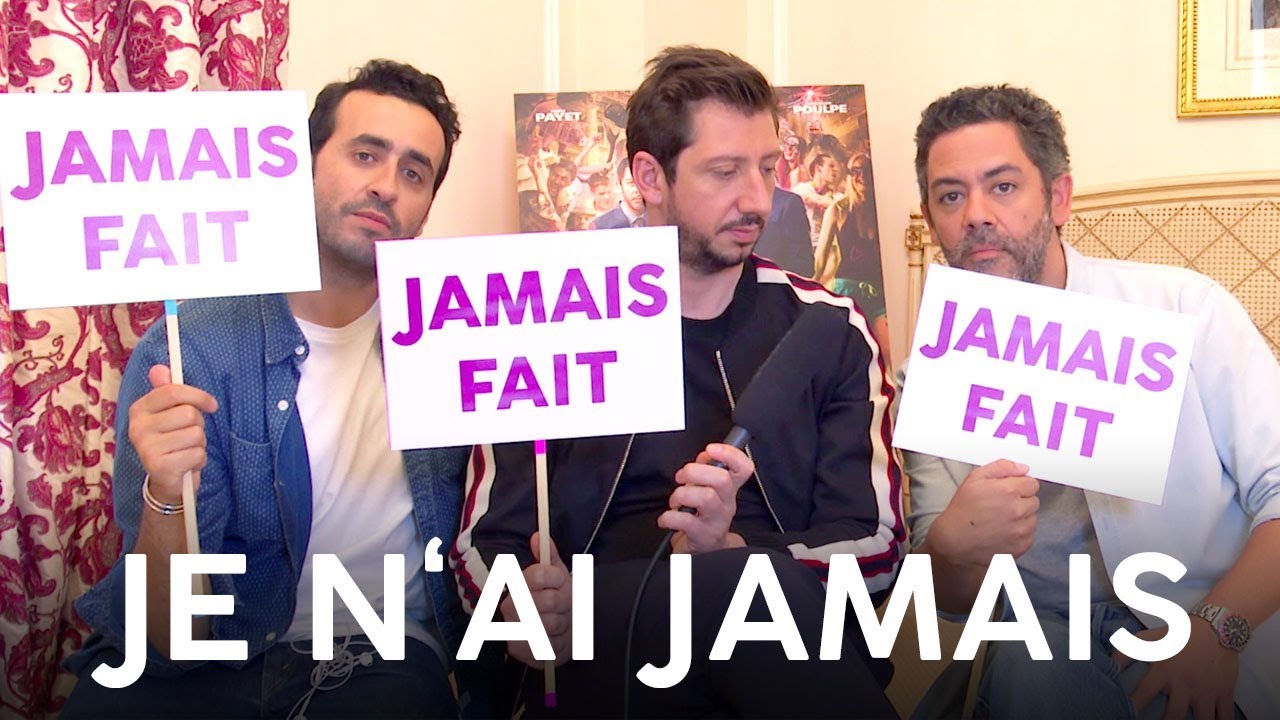 Jonathan Cohen, Monsieur Poulpe & Manu Payet de Budapest | Je N'ai Jamais | AUFEMININ