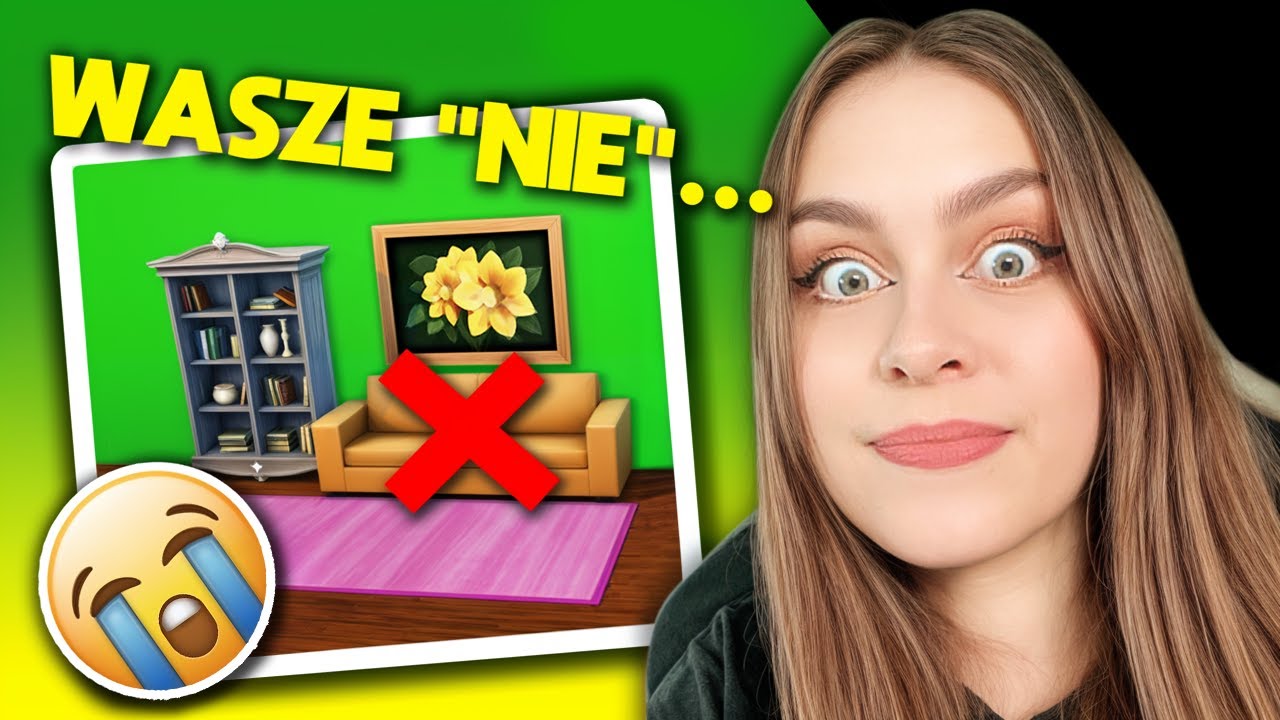 Zrobiłam MIESZKANIE z rzeczy, których WY NIENAWIDZICIE 😭 | The Sims 4 Wyzwanie