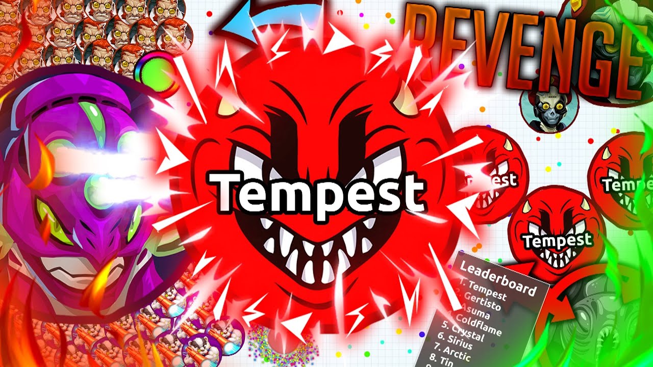 AGARIO ULTIMATE REVENGE GAMEPLAY... (AGARIO CRAZY UNCUT GAMEPLAY)!