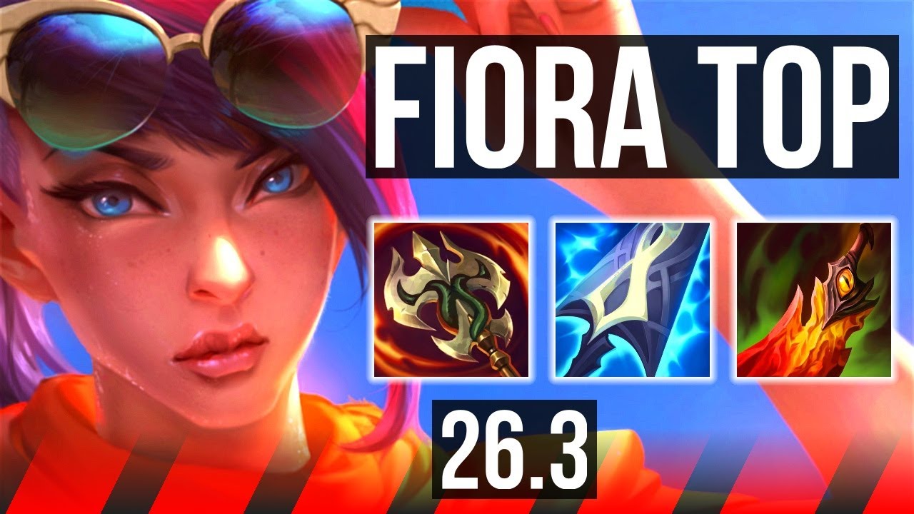 FIORA vs ZAAHEN (TOP) | Good KDA: 12/2/5 | EUW Master | 26.3