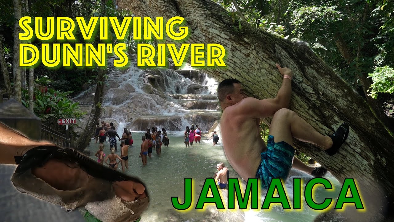 Surviving Dunn's River with 1 shoe, eating at Scotchies and enjoying our last days at Moon Palace.
