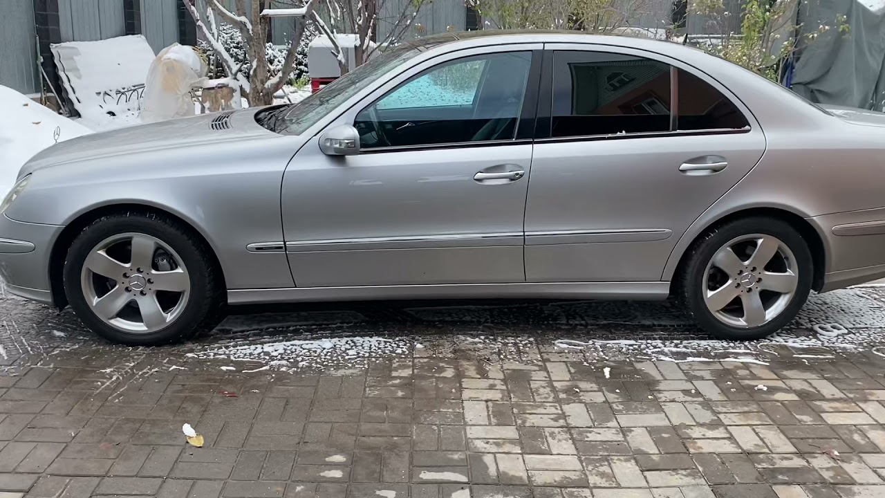 Мой идеальный Mercedes Benz w211 E320 Avantgarde на панорамной крыше