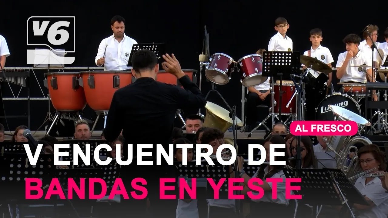 AL FRESCO | Encuentro de bandas en Yeste con la Asociación Musical de Totana de invitada