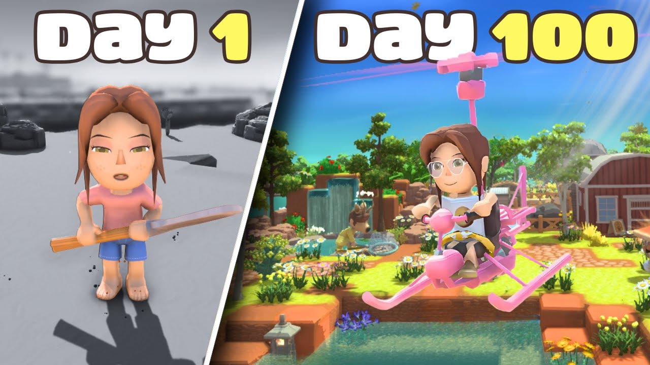 I SURVIVED 100 DAYS in Dinkum multiplayer!