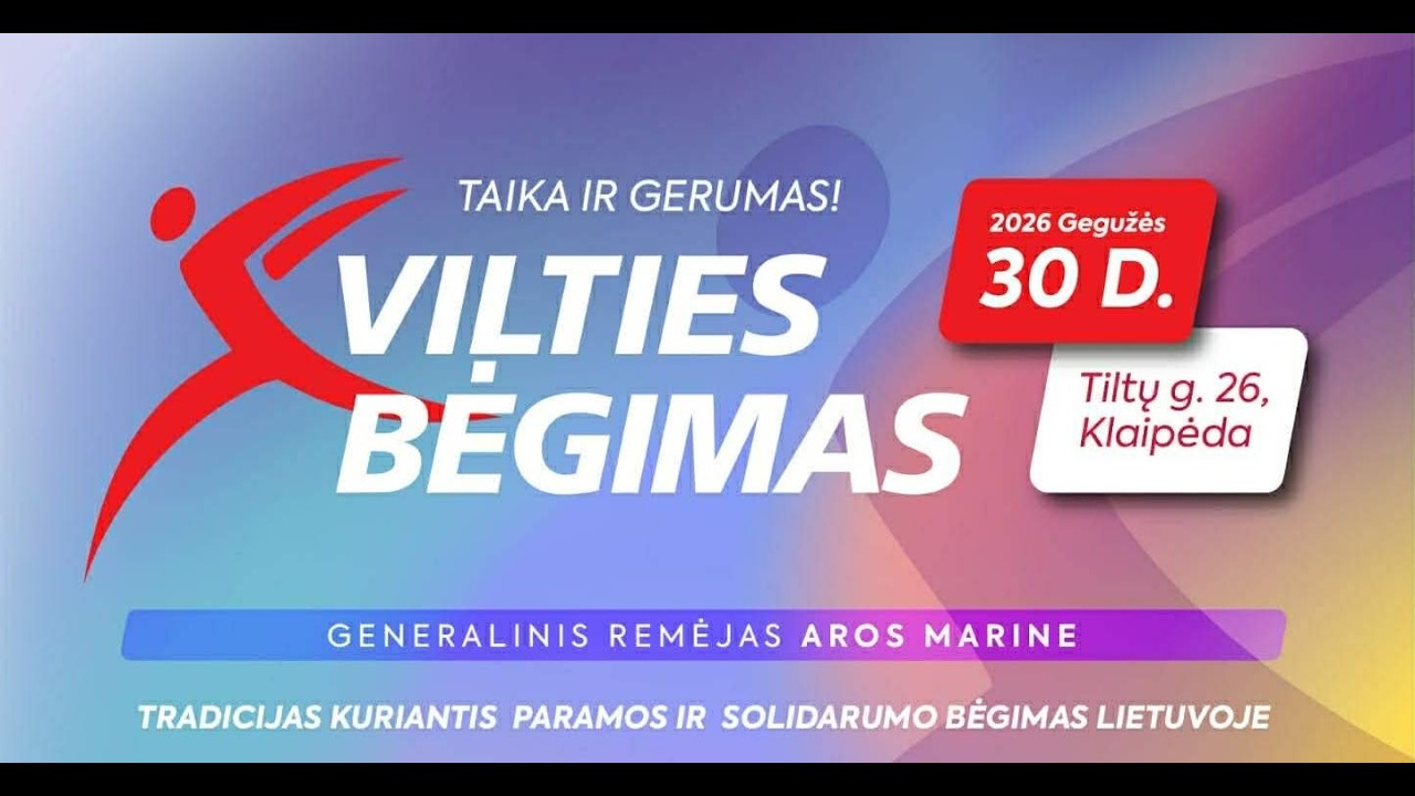 Vilties bėgimas 2026