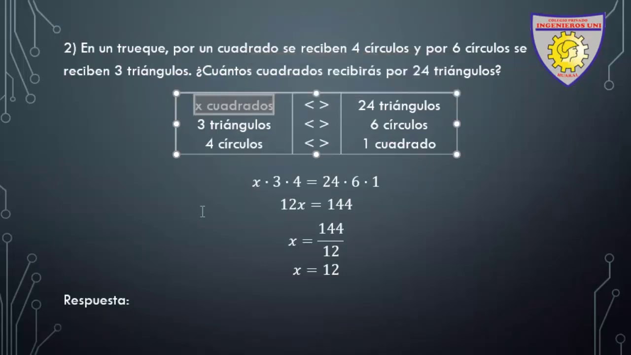 19 Clase RM Regla Conjunta - Quinto Grado de Primaria