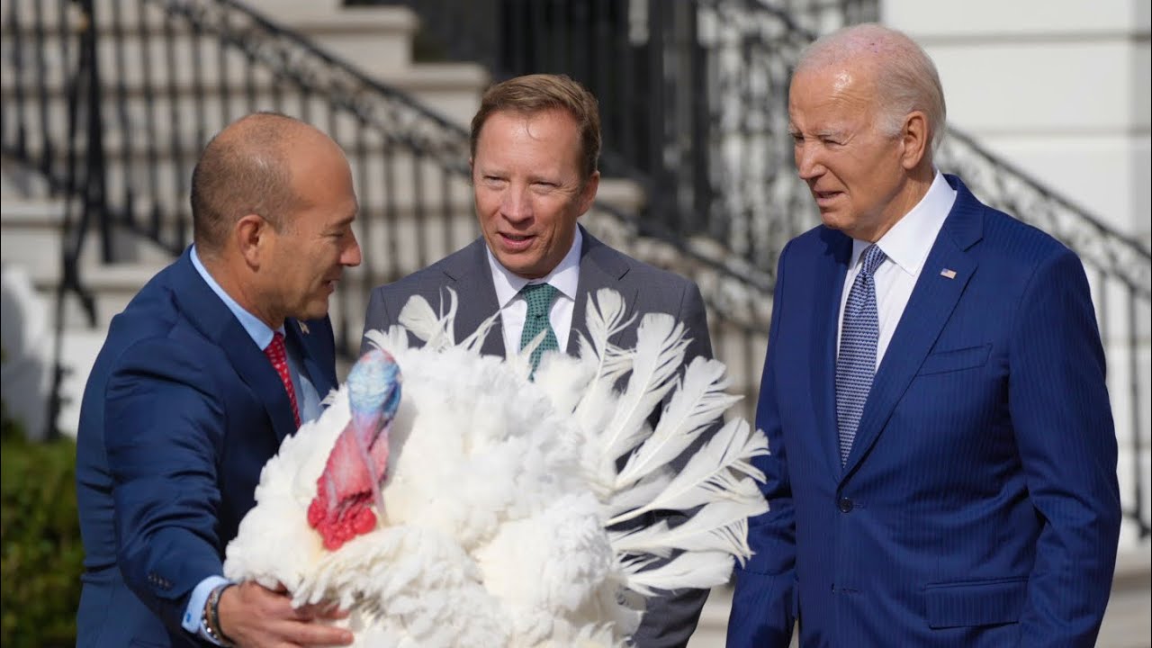 Big Turkey and a Christmas Tree in the White House, and a church on fire.