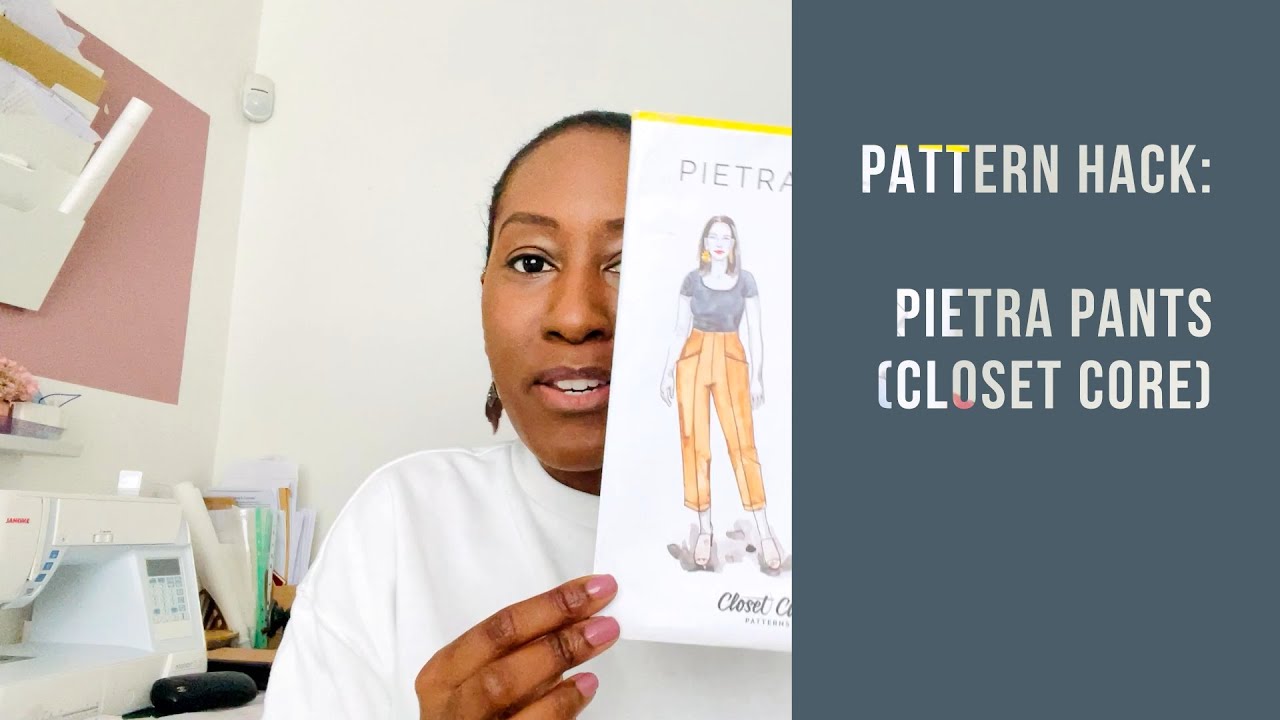 Pattern hack: Pietra Pants/Trousers - NO ELASTIC!