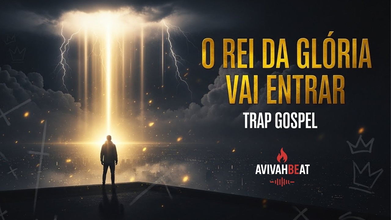 🔥 O Rei da Gl&oacute;ria Vai Entrar &mdash; Trap Gospel inspirado no Salmo 24 | AvivahBeat 🔥