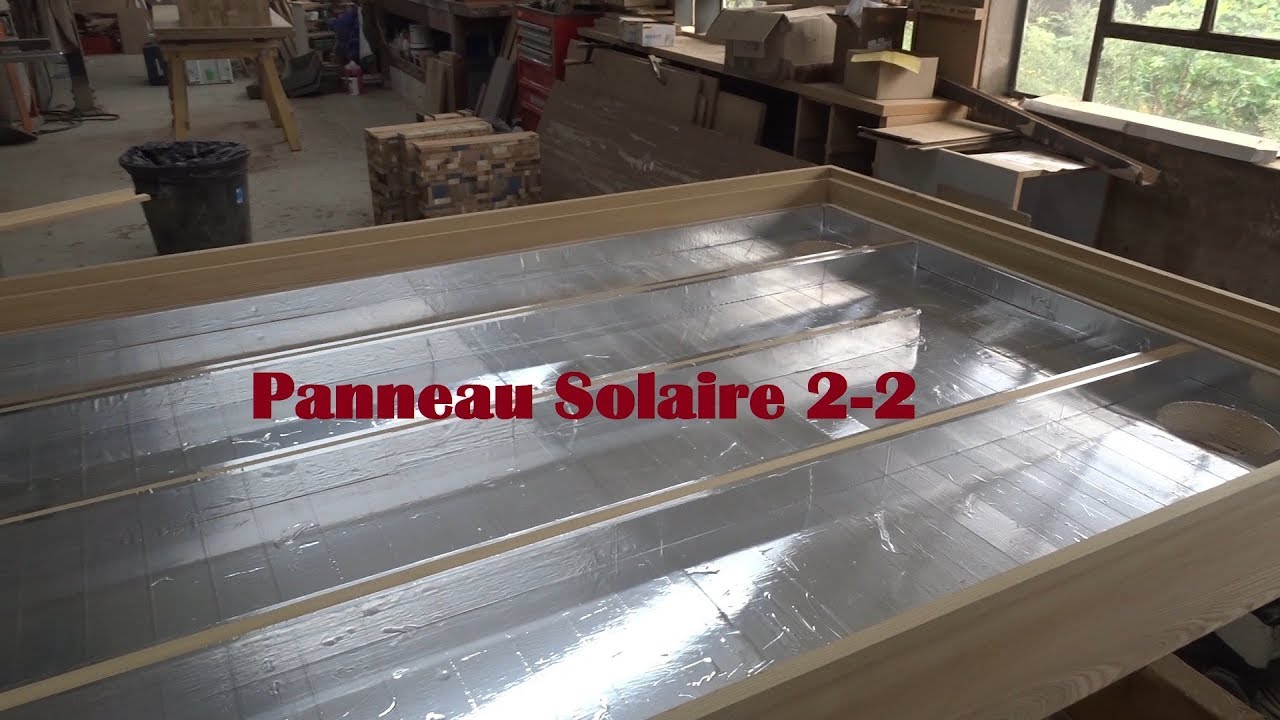 Panneau Solaire thermique :  Partie 2 -2 Isolant et aluminium