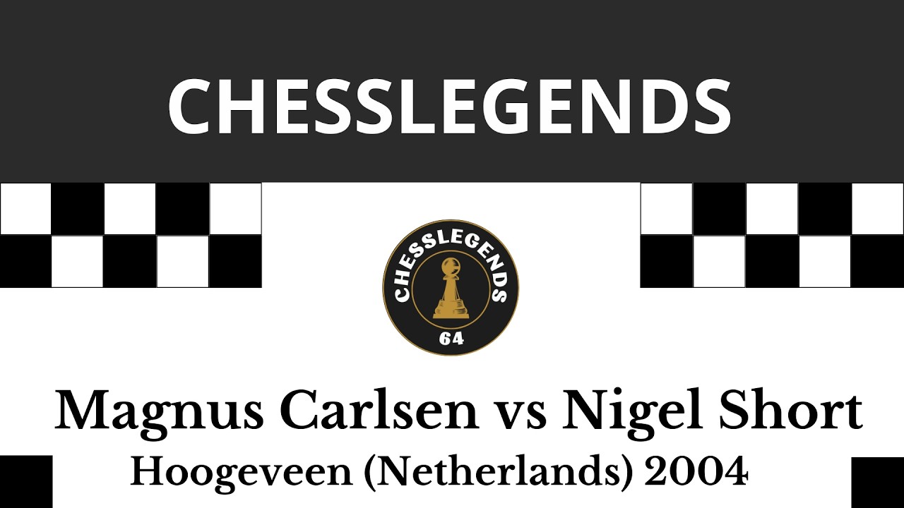 Magnus Carlsen vs Nigel Short. Hoogeveen (Netherlands) 2004