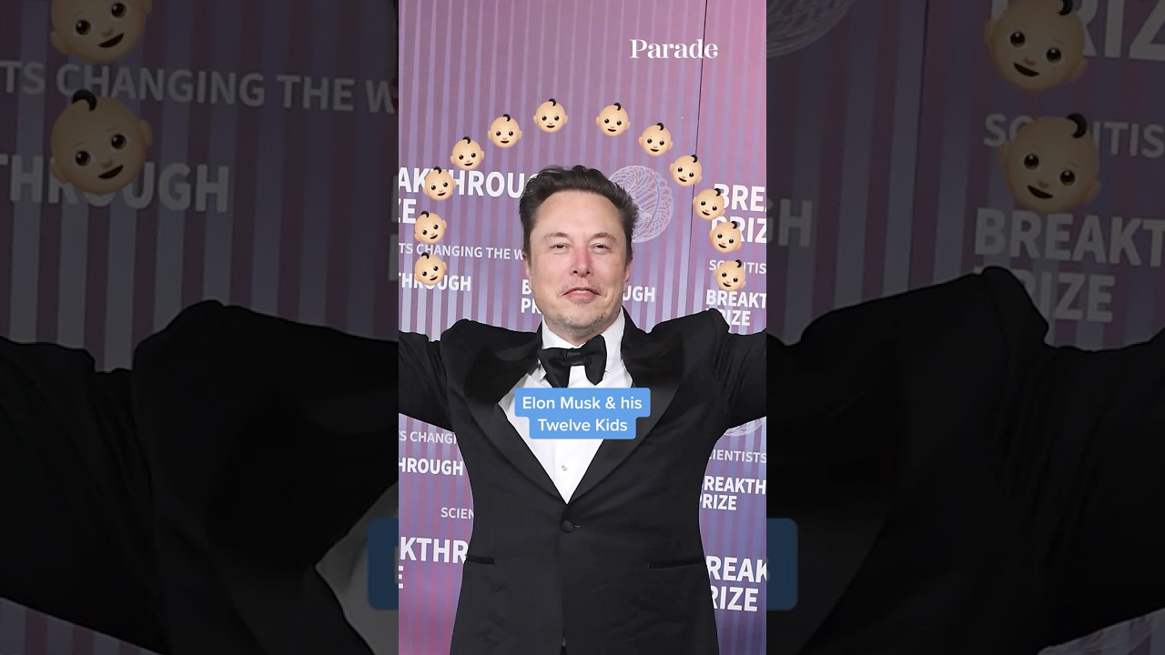 Всё о двенадцати детях Илона Маска #elonmusk
