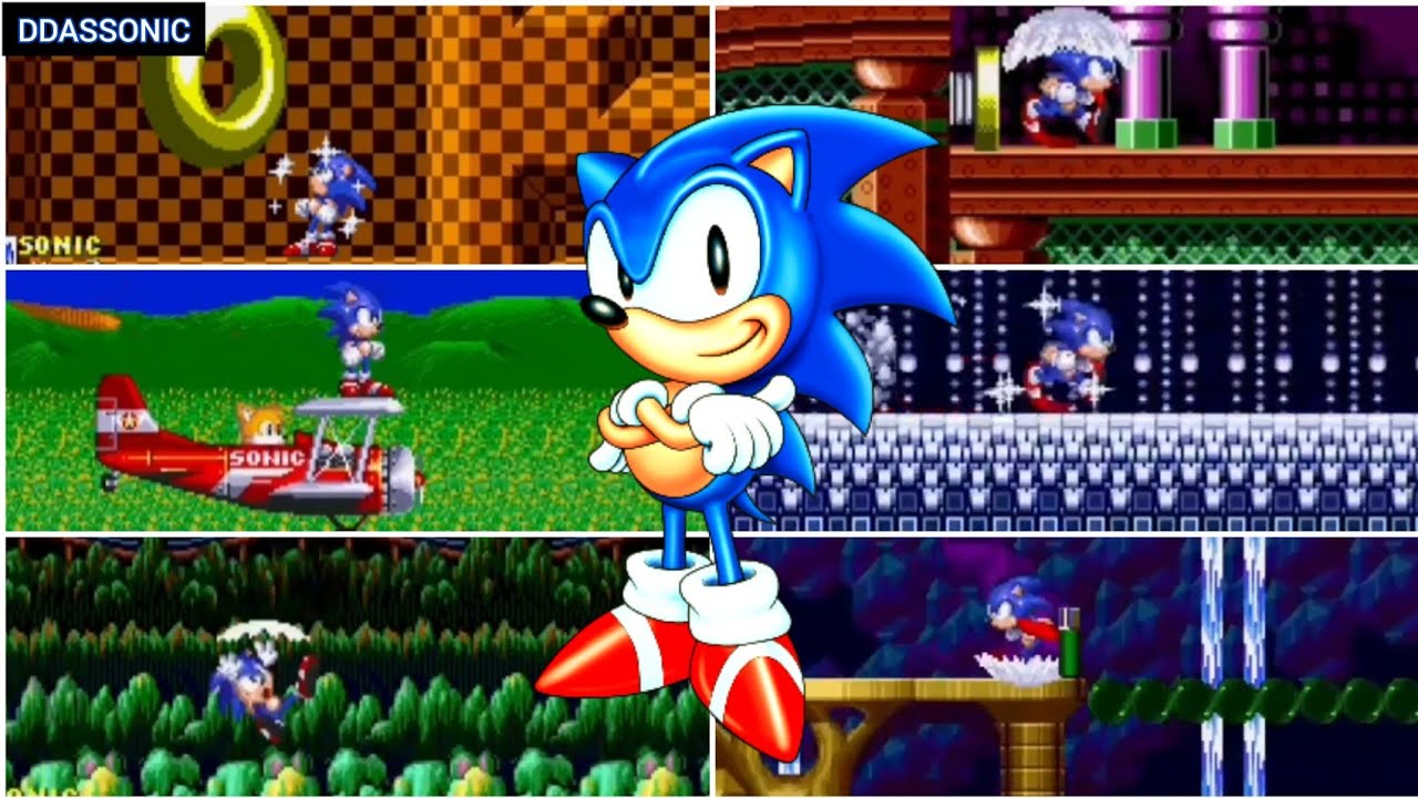 Sonic Delta Reloaded (2022) | Sonic 1&2 - Longplay