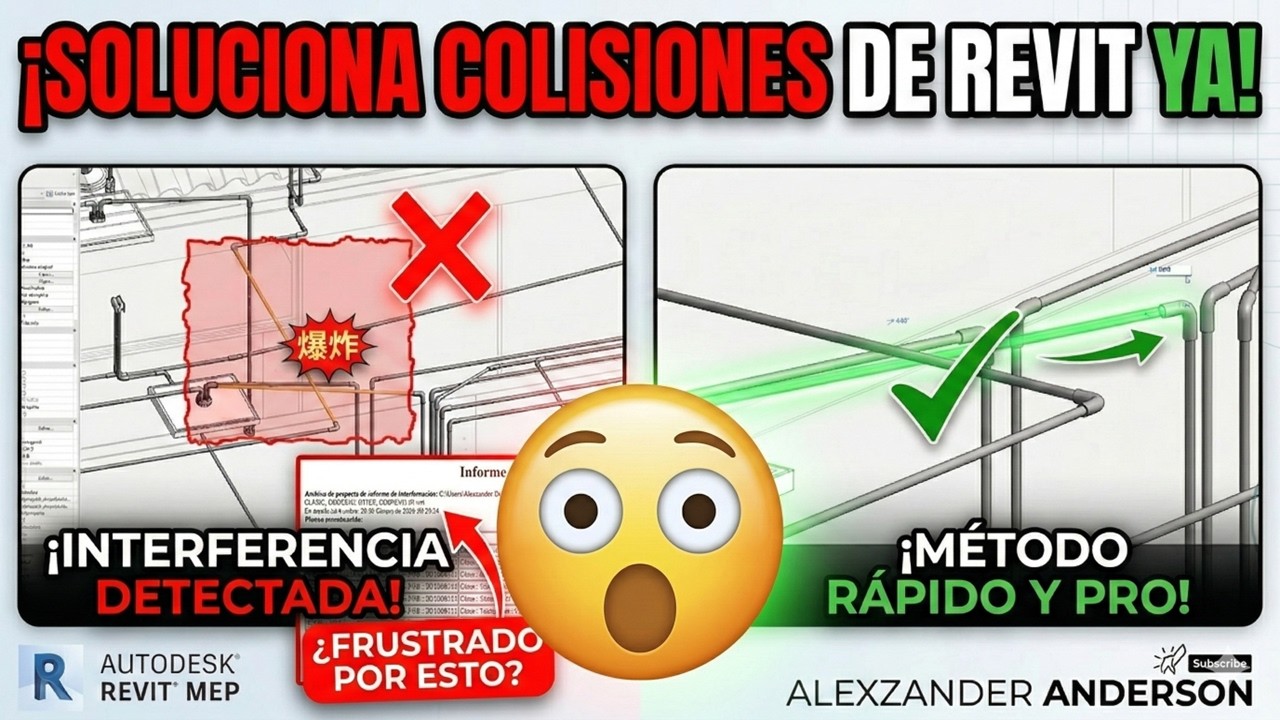 Cómo DETECTAR y SOLUCIONAR interferencias entre CONDUITS en Revit | Tutorial paso a paso #revit