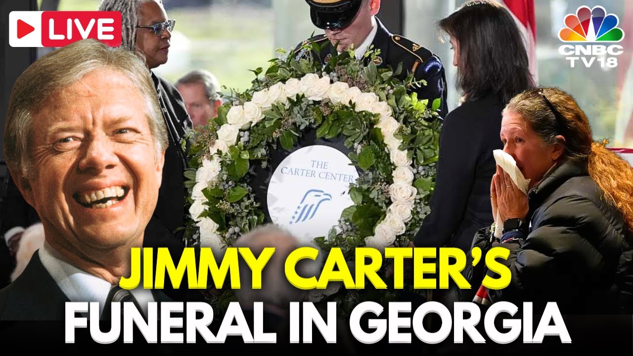 LIVE: Mourners Visit Carter Center To Pay Respects To Fmr US President Jimmy Carter | Georgia | N18G