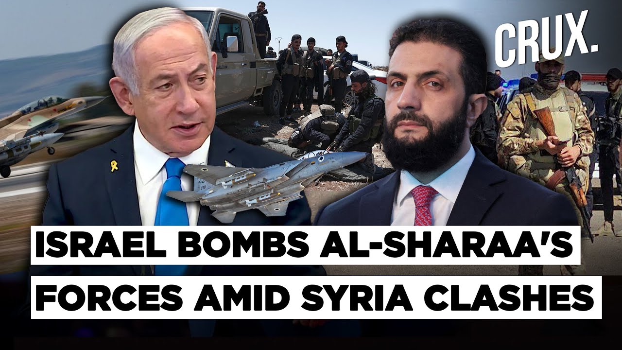 Israel Strikes Tanks in Syria's Sweida As Bedouin-Druze Clashes Kill Dozens, Sharaa Deploys Troops
