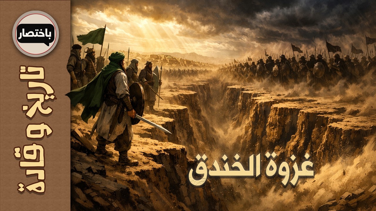 باختصار - غزوة الخندق⎮Battle of the Trench
