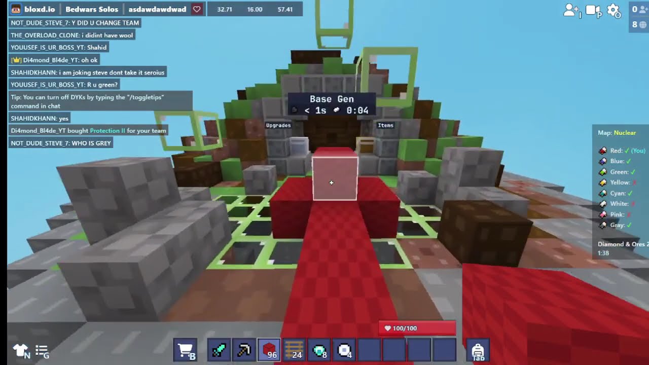 Playing Bedwars with other some other youtubers on Bloxd!!!