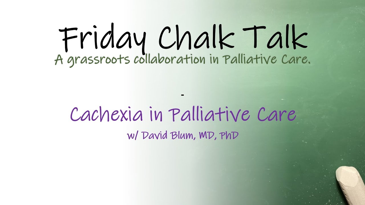 Cachexia in Palliative Care