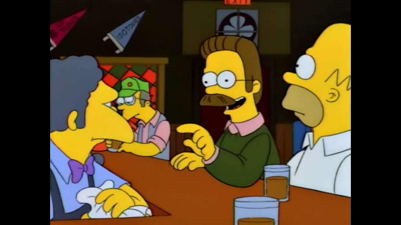 The Simpsons - Moe's is closed on Wednesdays