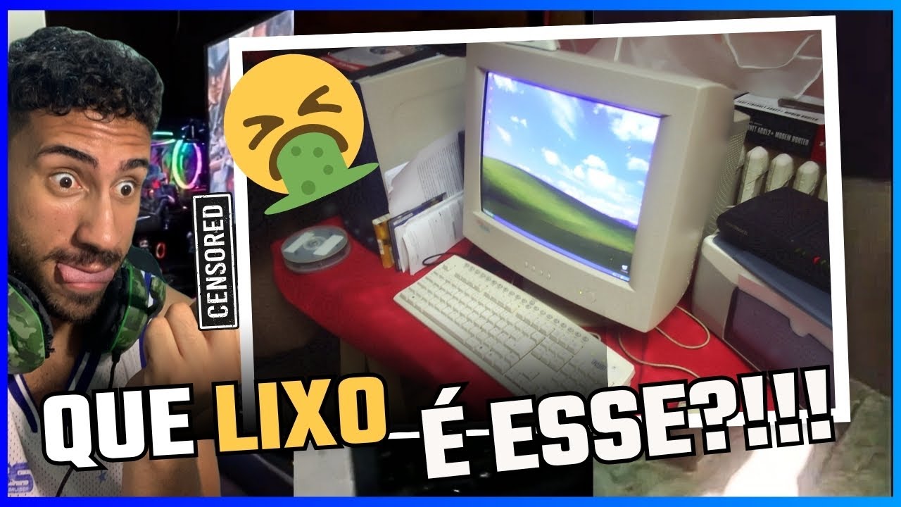 REAGINDO AOS SETUPS DOS INCRITOS | QUE LIXO É ESSE?