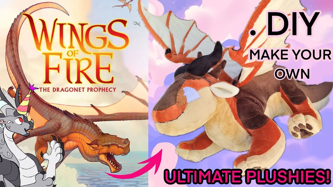 Making an Ultimate Clay plushie from Wings of Fire!