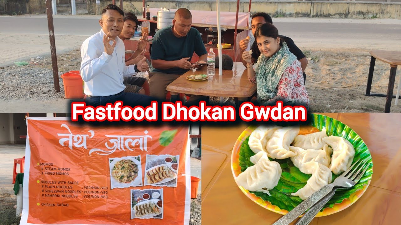 Fastfood Dhokan Hwbai / Udalguri Golma to Harishinga road / Prince Automobile Car 🚘 Wash Katiao.. 🙏