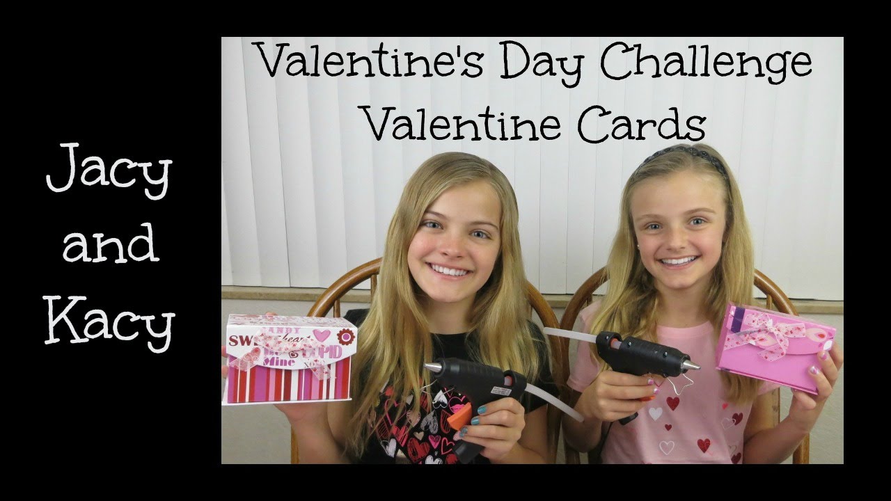 Valentine's Day Card Challenge ~ Jacy and Kacy
