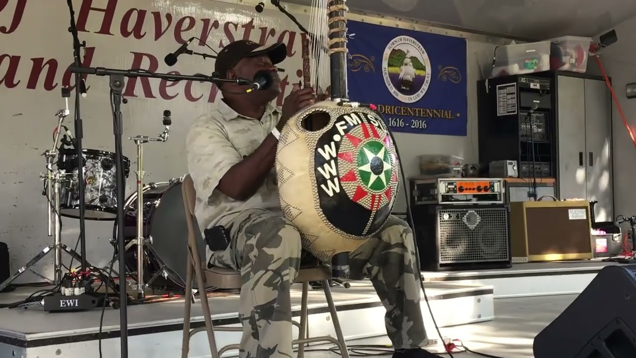 Foday Musa Suso • world renown Kora player, impromptu performance, Sept 17, 2016 • 1 of 2