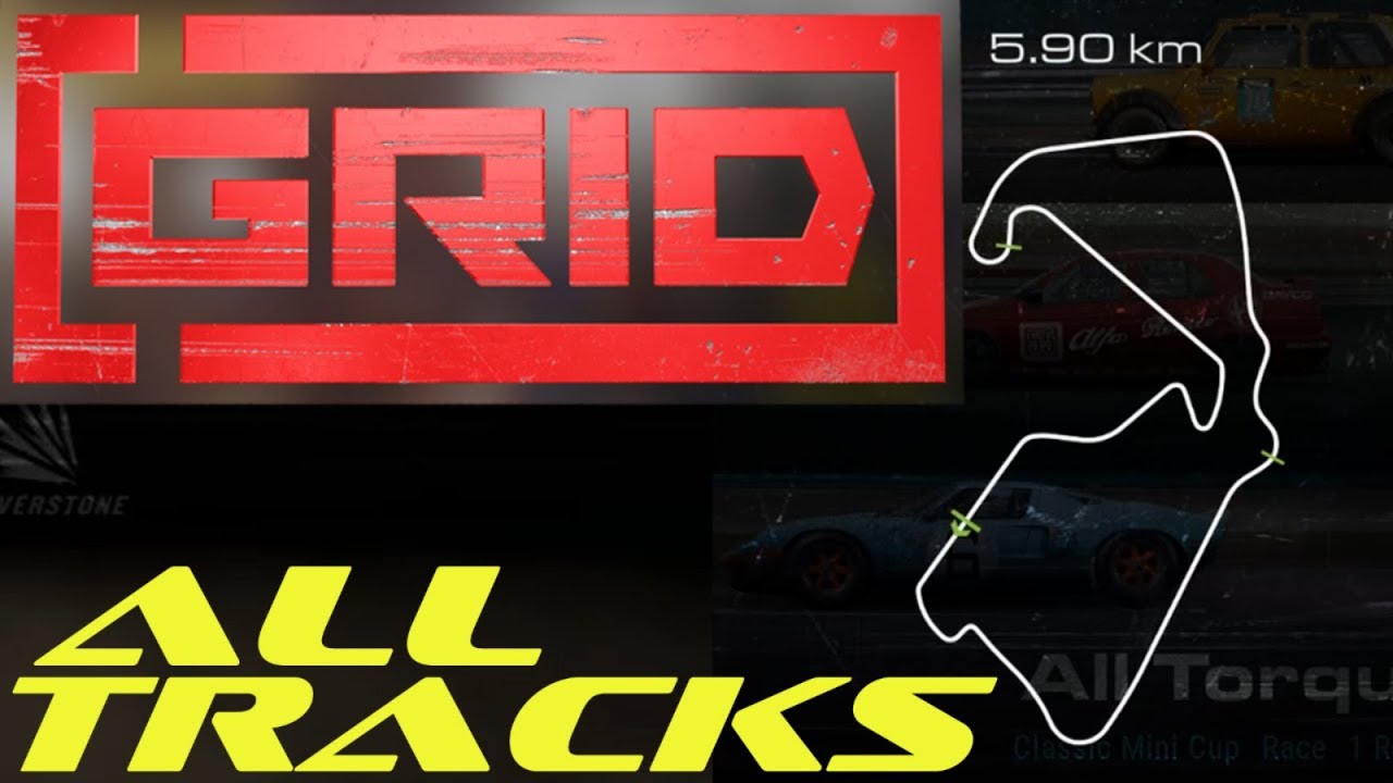 GRID 2019 All Tracks - Full Circuit List [PS4,Xbox One,PC]