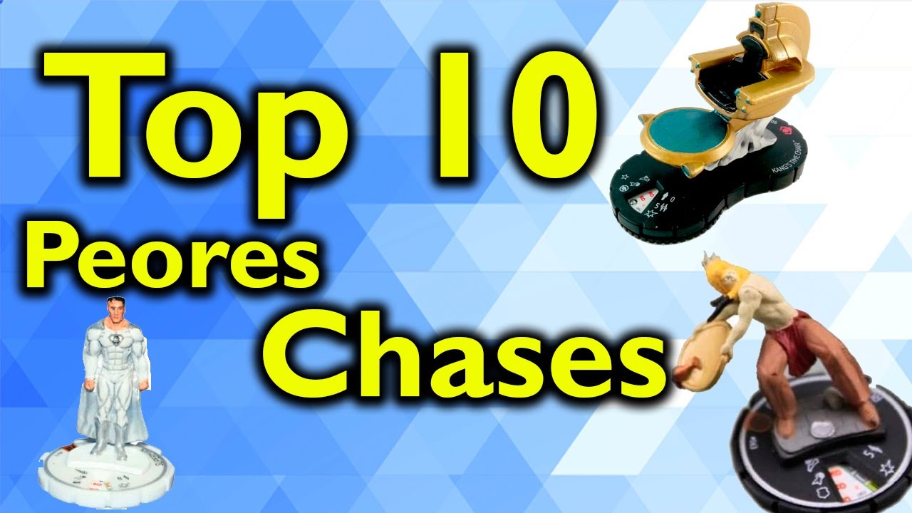 Heroclix Top 10 Peores chases