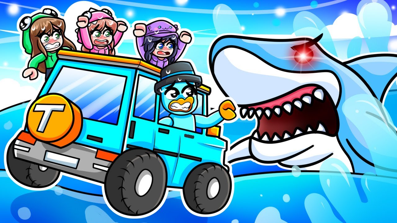 Manejando un Auto a 9,242,195 MPH con MIS AMIGAS en Roblox...