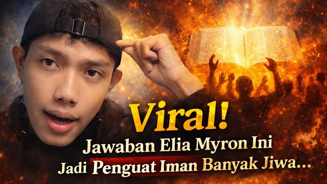 Jawaban Tegas Elia Myron yang Membuat Banyak Orang Semakin Percaya!
